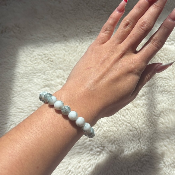 Moss Agate Crystal Bracelet Emotional Balance | Grounding Energy | Abundance | - Picture 2 of 3